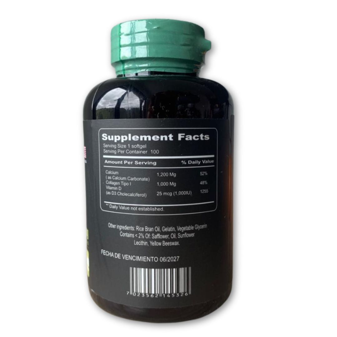 Calcium collagen with D3. ENVÍO GRATIS