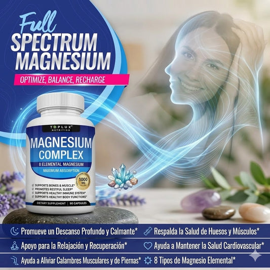 MAGNESIUM COMPLEX 90 CAPSULAS X2. ENVIO GRATIS