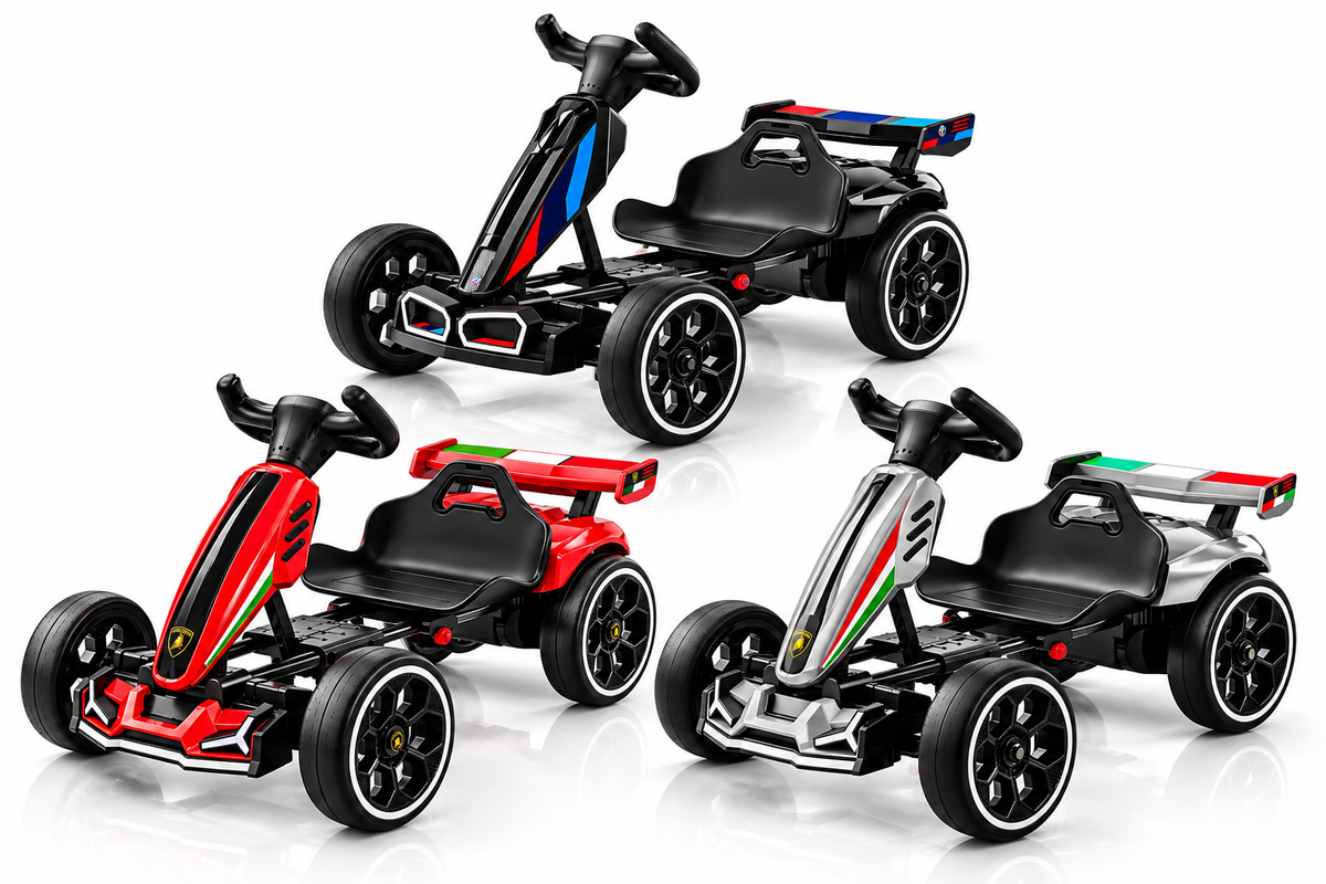 Go Kart Eléctrico para Niños GRANDE. ENVÍO GRATIS
