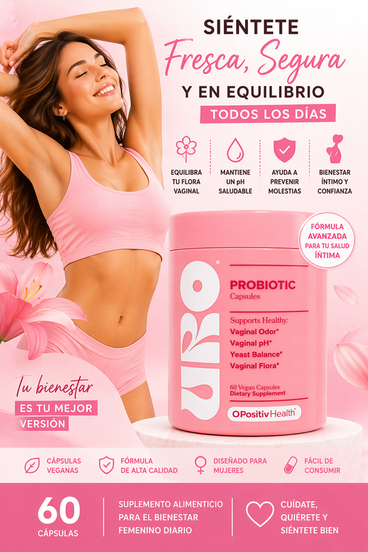 Probióticos Vaginales Cápsulas | Equilibrio Íntimo, pH y Flora Vaginal. ENVÍO GRATIS