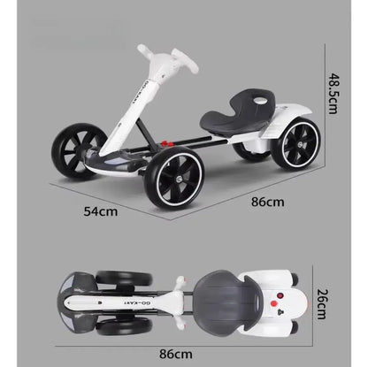 Carro Go Kart Eléctrico Plegable para Niños.    ENVÍO GRATIS