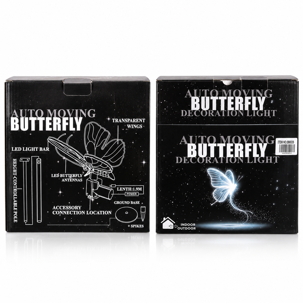 🦋 Mariposa LED con Movimiento Automátic.    ENVÍO GRATIS