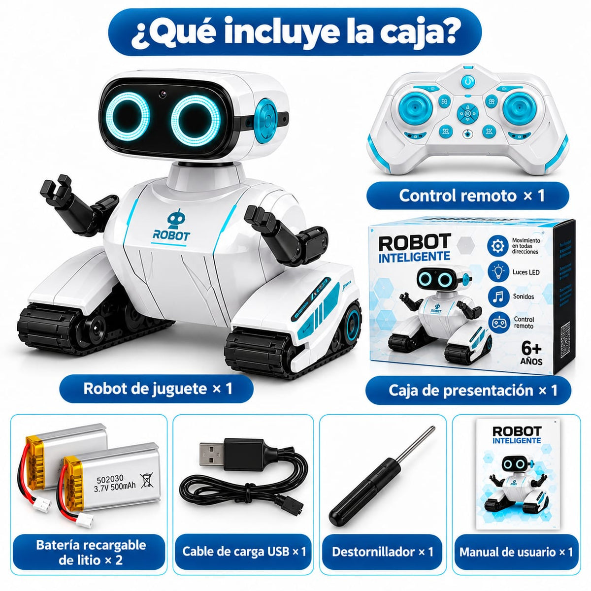 Robot Para Niños  Kaekid Juguetes   ENVÍO GRATIS