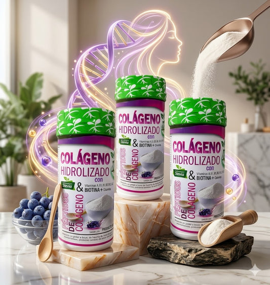 Colágeno hidrolizados con Biotina X3. ENVIO GRATIS