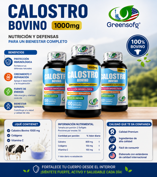 Calostro Bovino Softgels X 3 Und. ENVIO GRATIS