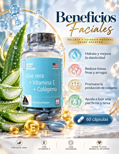 Aloe vera+ Vitamina E + Colágeno.   ENVÍO GRATIS