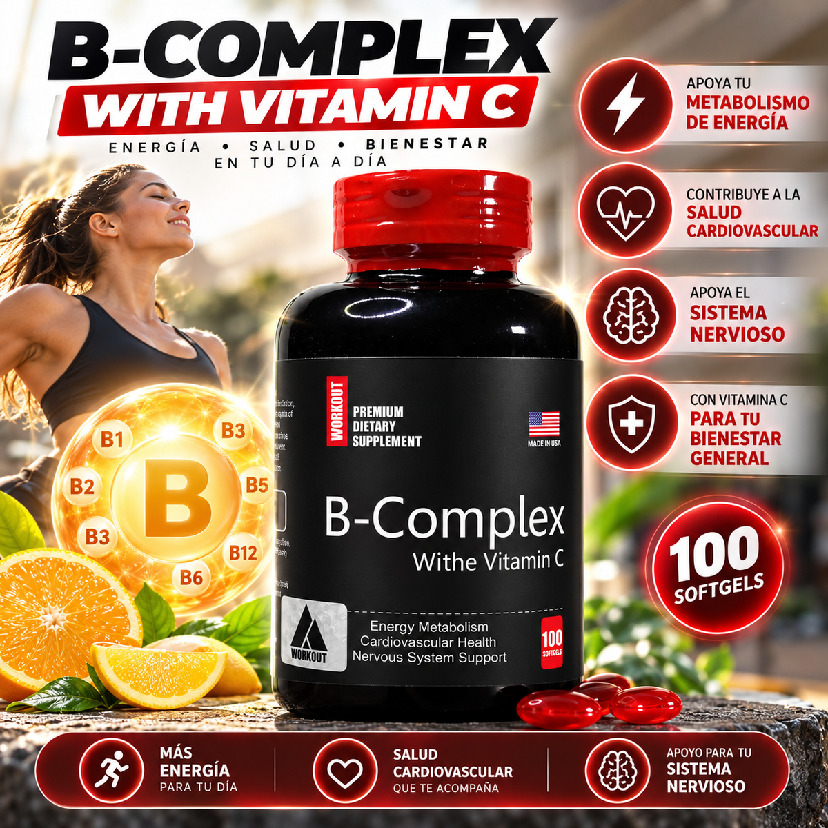 B complex.   ENVÍO GRATIS