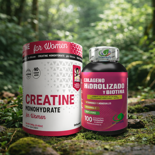 Creatina woman + Colágeno Hidrolizado     ENVÍO GRATIS