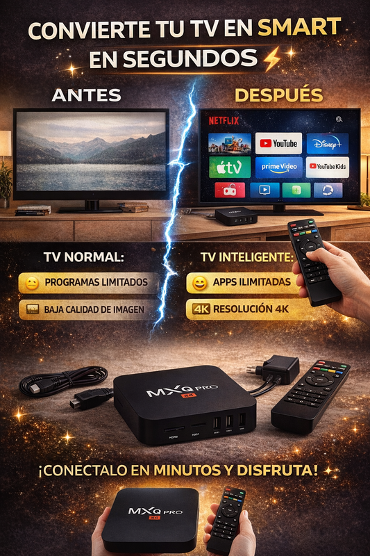 Android TV Box MXQ Pro 16GB. ENVÍO GRATIS